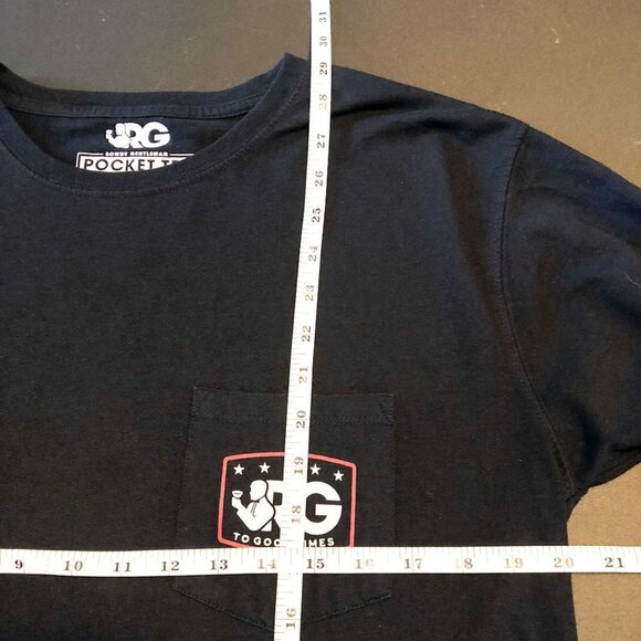 Roudy Gentleman Reagan Bush '84 Long Sleeve Pocket Tee Shirt XL - Picture 5 of 6